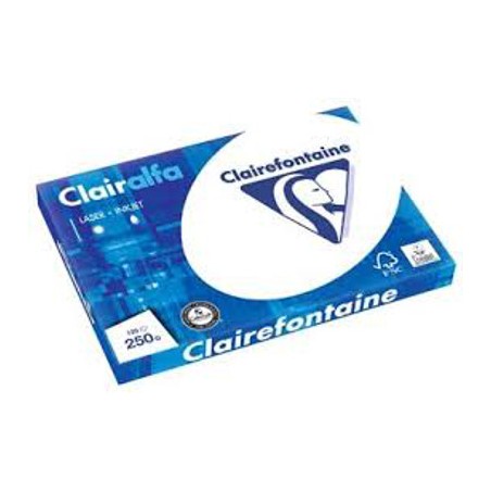 1 - CLAIREFONTAINE 125 fogli Carta per fotocopie Clairalfa 2232 A3 250 gr