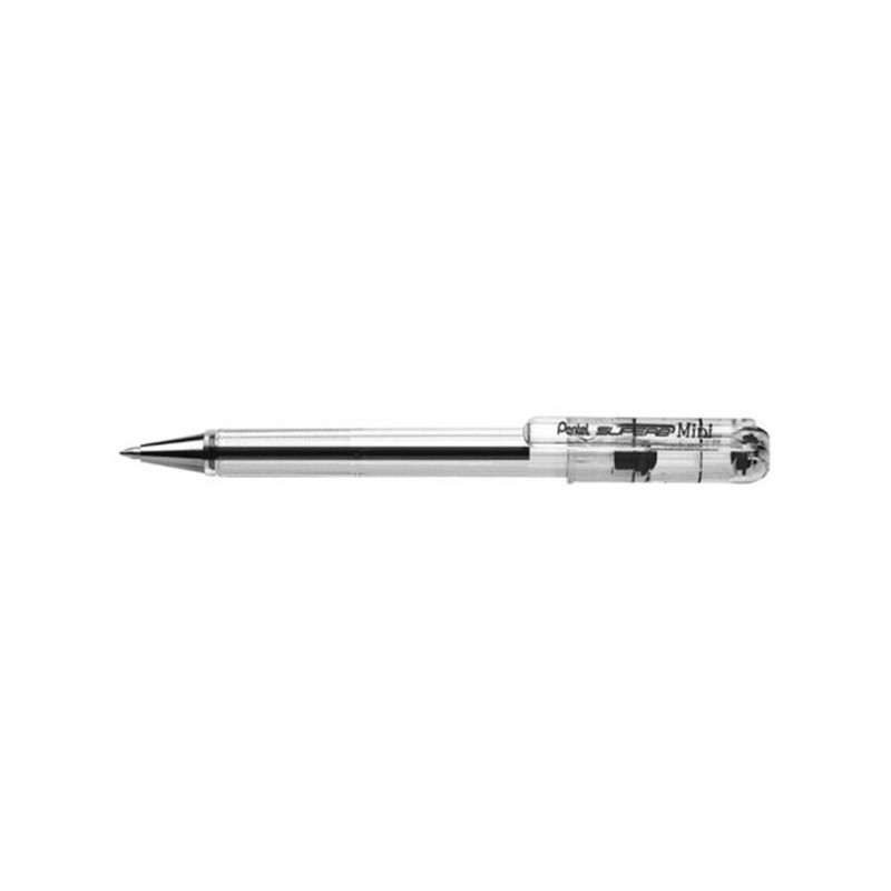 Pentel Superb Mini 0.7 mm nero punta fine 12 Pz BK77S