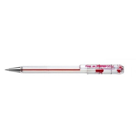 1 - Pentel BK77S-C Mini Penne SUPERB 0.7mm - Rosso 12 pz