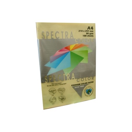 1 - CARTA COLOR A4 80G -100fg GIALLO CANARY /115