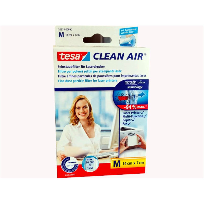 Filtro per stampanti laser tesa Clean Air 14x7