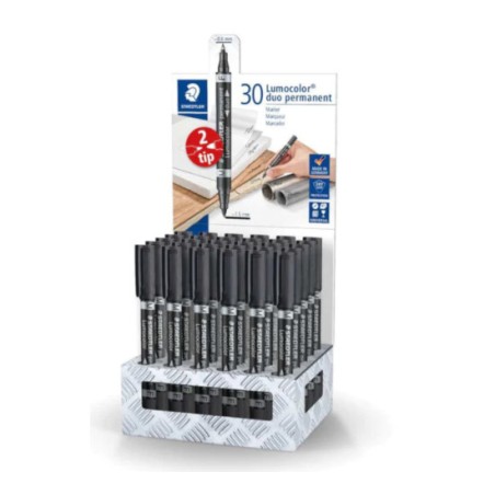 1 - LUMOCOLOR PERMANENT DUO - EXPO 30pz 348-9 CA30