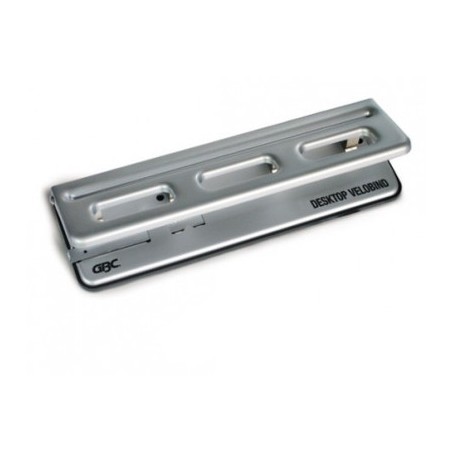 1 - ACCO Rilegatrice a pettine manuale Desktop Velobinder A4 - grigio 9707121