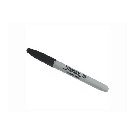 1 - PAPERMATE Pennarello Marker Sharpie fine colore nero S0810930