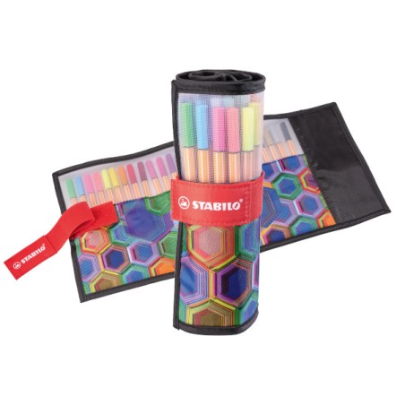 1 - 25 Pennarelli Stabilo Point 88 Arty Line 8825-071-20