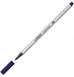 1 - 10 pezzi Stabilo pen 68 Brush pennarello blu prussia 568/22