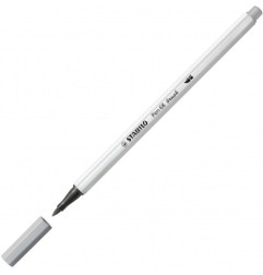 1 - 10 pezzi Stabilo pen 68 Brush pennarello grigio freddo 568/95