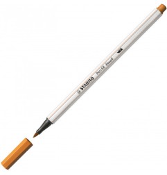 1 - 10 pezzi Stabilo pen 68 Brush pennarello ocra scuro 568/89