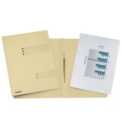 1 - Cartellina portadocumenti Esselte Rapid File giallo 621055