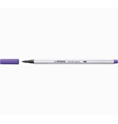 1 - 10 pezzi Stabilo pen 68 Brush pennarello viola 568/55