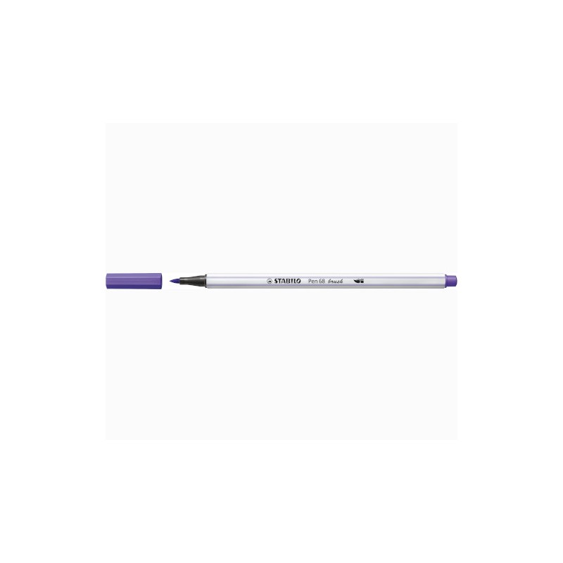 10 pezzi Stabilo pen 68 Brush pennarello viola 568/55