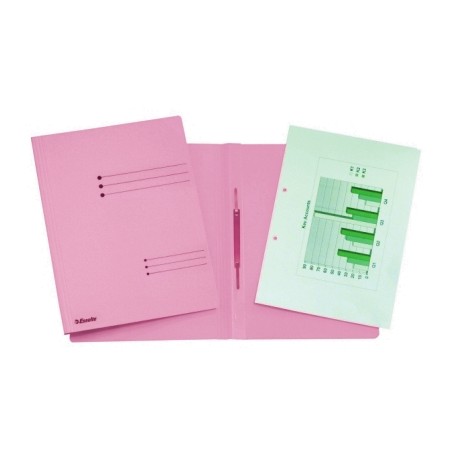 1 - Cartellina portadocumenti Esselte Rapid File rosso 621056