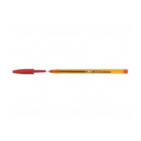 BIC Cristal Fine Penna sfera rossa punta fine 0,8 mm 50 Pz 872720