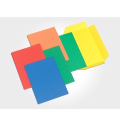 1 - ARCA 25 pezzi Cartelline per atti 3 lembi azzurro 200 gr 0227/AZ