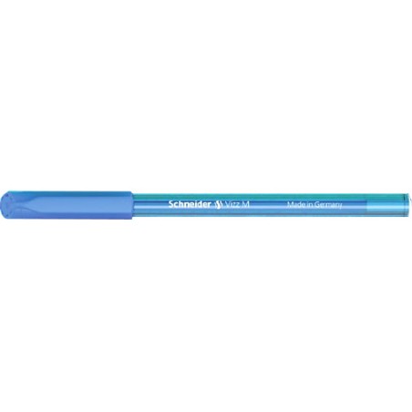 1 - 10 pz Penna Biro Vizz M Schneider colore azzurro 102210
