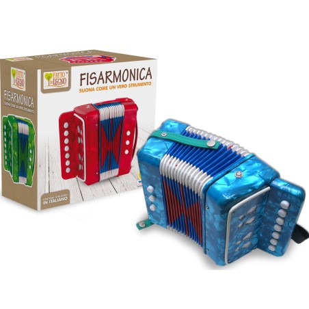 1 - TEOREMA FATTO DI LEGNO - FISARMONICA 3 COL 7 CHIAVI CM 18 40006