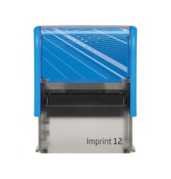 1 - TRODAT Timbro 8912 IMPRINT 2.0 Autoinchiostrante 47x18 mm 4 Righe Blu