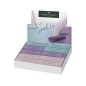 Faber-Castell Gomme RollOn Sparkle Senza PVC e Lattice Display 20 Pz Assortiti 187310