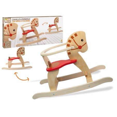 1 - TEOREMA FATTO DI LEGNO - F. CAVALLO A DONDOLO C/PROTEZ 40612