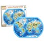 TEOREMA FATTO DI LEGNO - PUZZLE MAPPAMONDO  40638