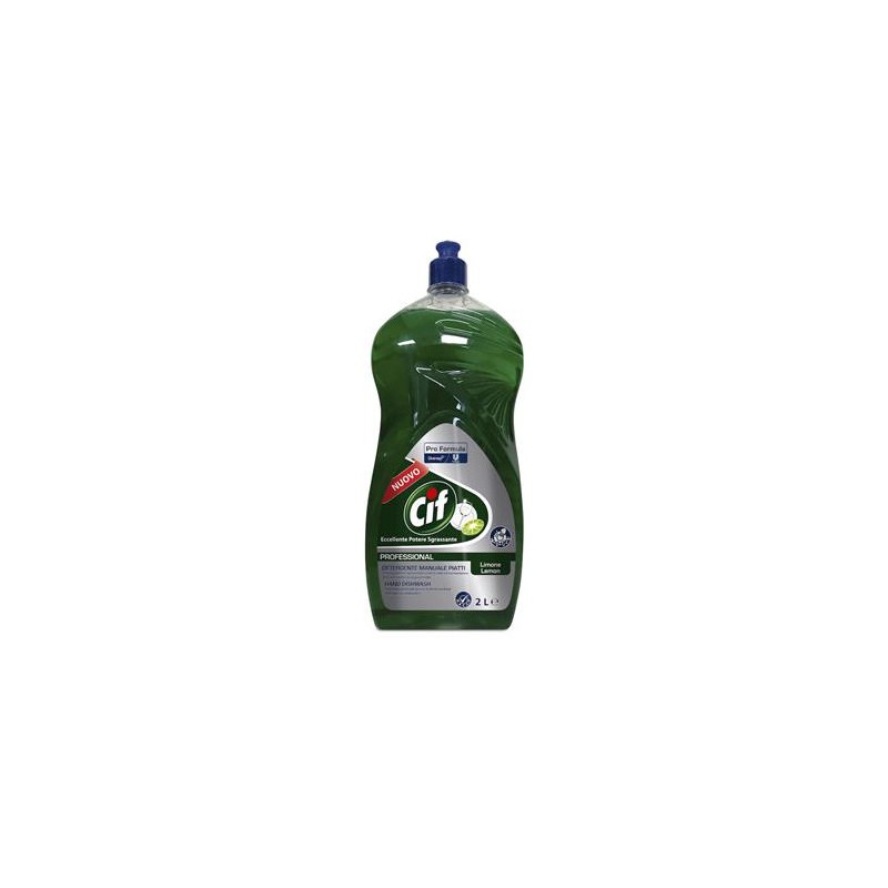 DETERGENTE CIF PIATTI MANUALE PROFESSIONAL AL LIMONE 2Lt 101104955