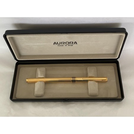 1 - AURORA Penna Stilografica Marco Polo 303 Colore Oro