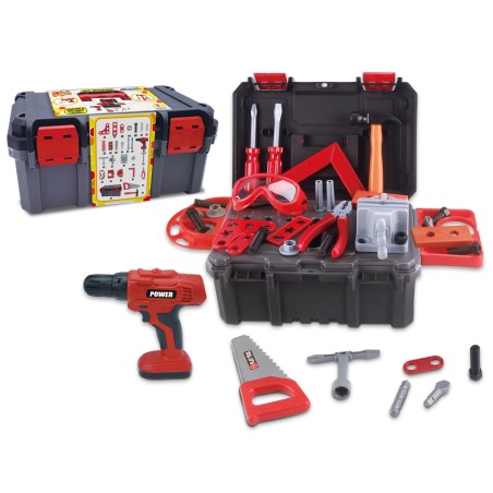 1 - TEOREMA TEO'S - VALIGETTA ATTREZZI TRAPANO A BATTERIA 41PZ 66992