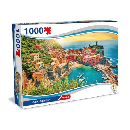 1 - TEOREMA PUZZLE ITALIA - CINQUE TERRE 1000PZ 70X50CM 67016