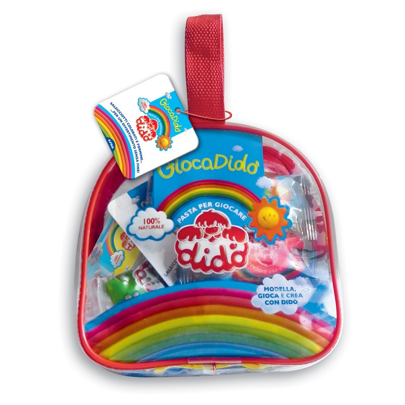 Didò GiocaDidò borsetta pasta modellabile 5 salsicciotti con accessori 383800