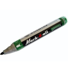 1 - 10 pz Pennarello Marker Stabilo Mark 4 All verde punta tonda 651/36
