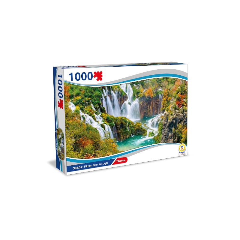 TEOREMA PUZZLE CROAZIA - PLITVICE, PARCO DEI LACHI 70X50CM 1000PZ67030