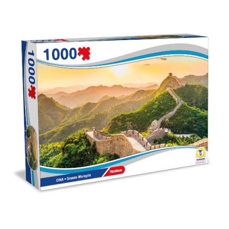 1 - TEOREMA PUZZLE CINA - GRANDE MURAGLIA 1000 PZ 70X50CM 67031