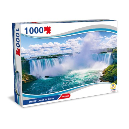 1 - TEOREMA PUZZLE CANADA - CASCATE DEL NIAGARA 1000PZ 70X50CM 67036