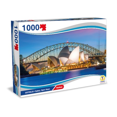 TEOREMA PUZZLE AUSTRALIA - SYDNEY, OPERA HOUSE 70X50CM 1000 PZ 67039