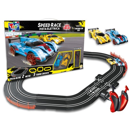 1 - TEOREMA TEO'S - PISTA ELETTRICA SPEED RACE CON USB 67184