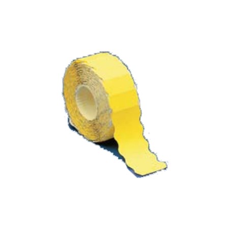 1 - MARKIN Etichette prezzatrice onda giallo perm. 26x12 X3502612GI