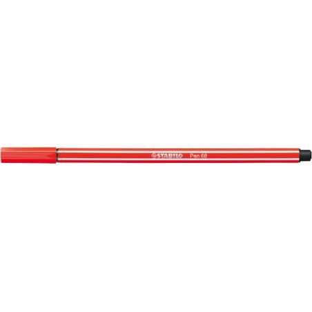 1 - Pennarello Stabilo Pen rosso chiaro