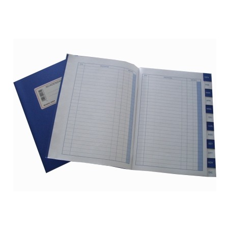 1 - BE MORE  Quaderno scadenzario gennaio dicembre 21x29,7 501/4