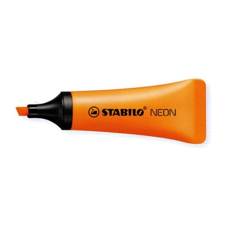 1 - Evidenziatori Stabilo Neon 10 pz - Arancio