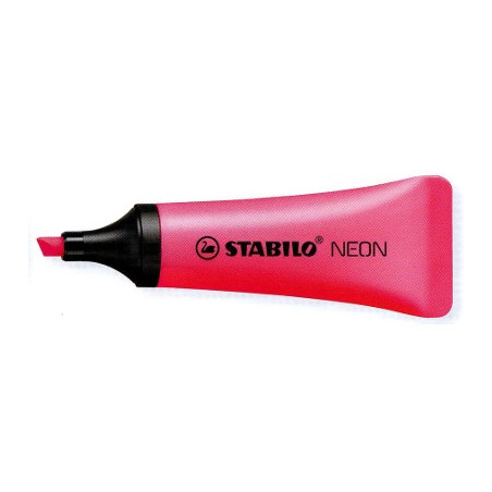 1 - Evidenziatori Stabilo Neon 10 pz - Rosa