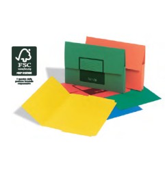 1 - 25 pezzi Cartella portadocumenti Canguro Arca giallo 0233