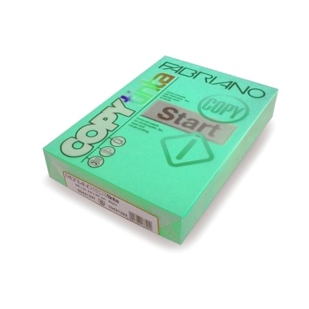 1 - FABRIANO  500 fg Carta fotocopie Copytinta A4 80gr acquamarina 61221297