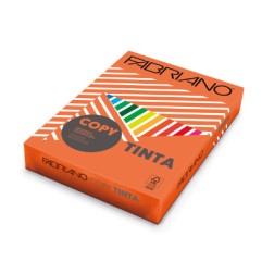 1 - FABRIANO  500 fg Carta fotocopie Copytinta A4 80gr arancio 68521297