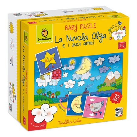 1 - LUDATTICA BABY PUZZLE -NUVOLA OLGA E I SUOI AMICI-NUVOLA OLGA 20231