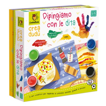 1 - LUDATTICA CREA DUDU' - DIPINGIAMO CON LE DITA 21214