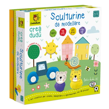 1 - LUDATTICA CREA DUDU' - SCULTURINE DA MODELLARE 21597