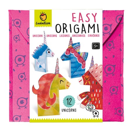 1 - LUDATTICA EASY ORIGAMI-UNICORNI 21757