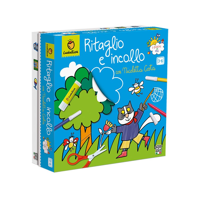 LUDATTICA NICOLETTA COSTA  RITAGLIO E INCOLLO CON NICOLETTA COSTA 21917