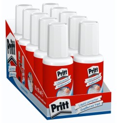 1 - CORRETTORE PRITT FLUID BOCCETTA 20ML -10PZ 674147