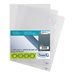 Favorit Pratic Busta A L 22x30 Cm Superior Liscia Trasparente Conf. 50 460047